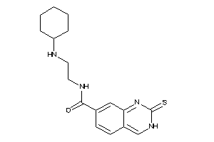 N-[2-(cyclohexylamino)ethyl]-2-thioxo-3H-quinazoline-7-carboxamide