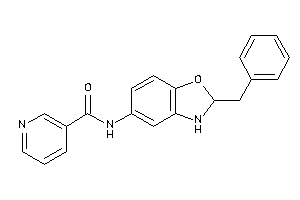 N-(2-benzyl-2,3-dihydro-1,3-benzoxazol-5-yl)nicotinamide