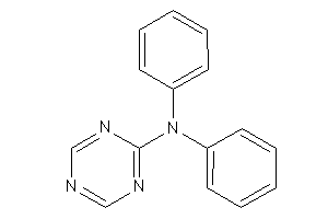 Diphenyl(s-triazin-2-yl)amine