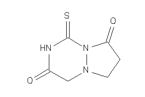Image of 1-thioxo-6,7-dihydro-4H-pyrazolo[1,2-a][1,2,4]triazine-3,8-quinone