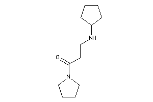 3-(cyclopentylamino)-1-pyrrolidino-propan-1-one