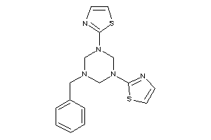 2-(3-benzyl-5-thiazol-2-yl-1,3,5-triazinan-1-yl)thiazole