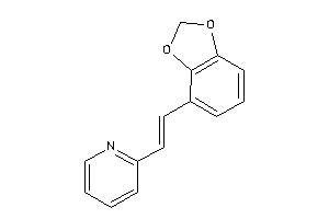 2-[2-(1,3-benzodioxol-4-yl)vinyl]pyridine