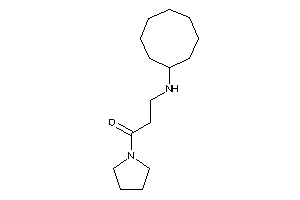 3-(cyclooctylamino)-1-pyrrolidino-propan-1-one