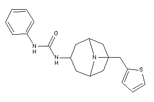 1-phenyl-3-[9-(2-thenyl)-9-azabicyclo[3.3.1]nonan-7-yl]urea