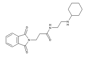 N-[2-(cyclohexylamino)ethyl]-3-phthalimido-propionamide