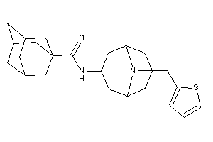 N-[9-(2-thenyl)-9-azabicyclo[3.3.1]nonan-7-yl]adamantane-1-carboxamide