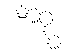 2-benzal-6-(2-furfurylidene)cyclohexanone