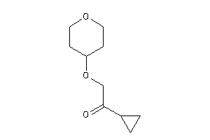 1-cyclopropyl-2-tetrahydropyran-4-yloxy-ethanone