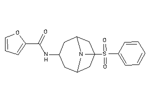 N-(9-besyl-9-azabicyclo[3.3.1]nonan-7-yl)-2-furamide