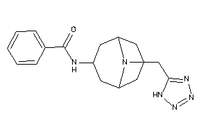 N-[9-(1H-tetrazol-5-ylmethyl)-9-azabicyclo[3.3.1]nonan-7-yl]benzamide