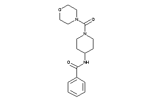 N-[1-(morpholine-4-carbonyl)-4-piperidyl]benzamide