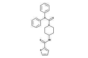 4-(2-furoylamino)-N,N-diphenyl-piperidine-1-carboxamide