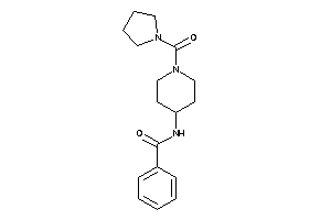 N-[1-(pyrrolidine-1-carbonyl)-4-piperidyl]benzamide