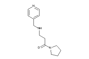 3-(4-pyridylmethylamino)-1-pyrrolidino-propan-1-one