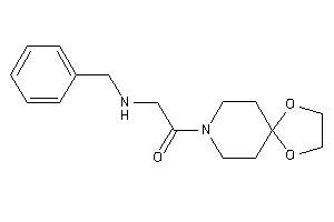 2-(benzylamino)-1-(1,4-dioxa-8-azaspiro[4.5]decan-8-yl)ethanone