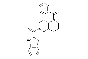 [6-(1H-indole-2-carbonyl)-2,3,4,4a,5,7,8,8a-octahydro-1,6-naphthyridin-1-yl]-phenyl-methanone