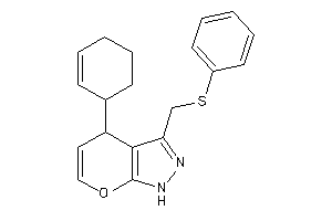 Image of 4-cyclohex-2-en-1-yl-3-[(phenylthio)methyl]-1,4-dihydropyrano[2,3-c]pyrazole