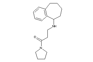 1-pyrrolidino-3-(6,7,8,9-tetrahydro-5H-benzocyclohepten-9-ylamino)propan-1-one