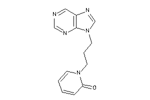 1-(3-purin-9-ylpropyl)-2-pyridone