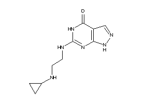 6-[2-(cyclopropylamino)ethylamino]-1,5-dihydropyrazolo[3,4-d]pyrimidin-4-one