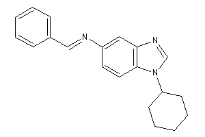 Benzal-(1-cyclohexylbenzimidazol-5-yl)amine