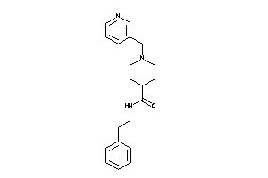N-phenethyl-1-(3-pyridylmethyl)isonipecotamide