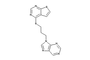 4-(3-purin-9-ylpropylthio)thieno[2,3-d]pyrimidine