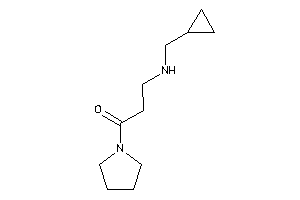 3-(cyclopropylmethylamino)-1-pyrrolidino-propan-1-one