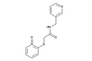 2-[(1-keto-2-pyridyl)thio]-N-(3-pyridylmethyl)acetamide