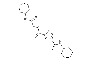 3-(cyclohexylcarbamoyl)isothiazole-5-carboxylic Acid [2-(cyclohexylamino)-2-keto-ethyl] Ester