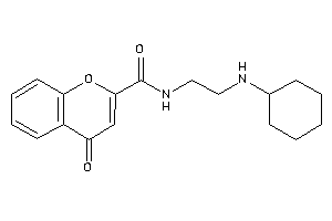 Image of N-[2-(cyclohexylamino)ethyl]-4-keto-chromene-2-carboxamide