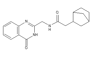 N-[(4-keto-3H-quinazolin-2-yl)methyl]-2-(2-norbornyl)acetamide