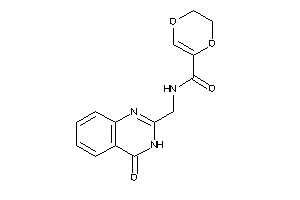 N-[(4-keto-3H-quinazolin-2-yl)methyl]-2,3-dihydro-1,4-dioxine-5-carboxamide