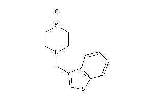 4-(benzothiophen-3-ylmethyl)-1,4-thiazinane 1-oxide