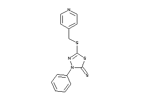 3-phenyl-5-(4-pyridylmethylthio)-1,3,4-thiadiazole-2-thione