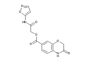 3-keto-4H-1,4-benzoxazine-7-carboxylic Acid [2-(isoxazol-5-ylamino)-2-keto-ethyl] Ester