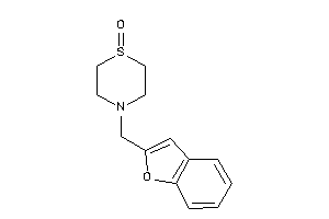 4-(benzofuran-2-ylmethyl)-1,4-thiazinane 1-oxide