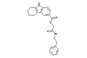 6,7,8,9-tetrahydro-5H-carbazole-3-carboxylic Acid [2-keto-2-(phenethylamino)ethyl] Ester