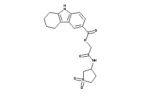 6,7,8,9-tetrahydro-5H-carbazole-3-carboxylic Acid [2-[(1,1-diketothiolan-3-yl)amino]-2-keto-ethyl] Ester