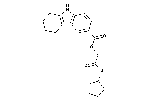 6,7,8,9-tetrahydro-5H-carbazole-3-carboxylic Acid [2-(cyclopentylamino)-2-keto-ethyl] Ester