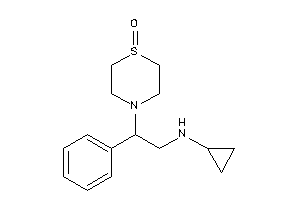 Image of Cyclopropyl-[2-(1-keto-1,4-thiazinan-4-yl)-2-phenyl-ethyl]amine