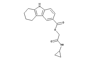 6,7,8,9-tetrahydro-5H-carbazole-3-carboxylic Acid [2-(cyclopropylamino)-2-keto-ethyl] Ester