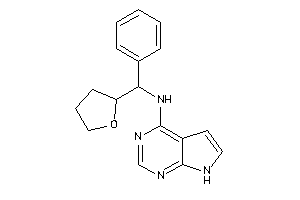 [phenyl(tetrahydrofuryl)methyl]-(7H-pyrrolo[2,3-d]pyrimidin-4-yl)amine