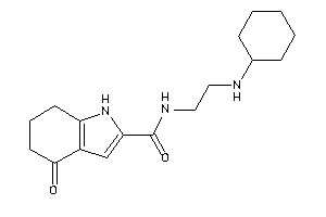 N-[2-(cyclohexylamino)ethyl]-4-keto-1,5,6,7-tetrahydroindole-2-carboxamide