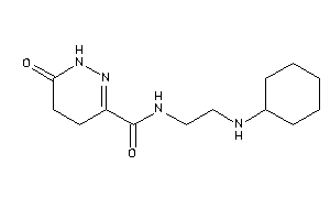 N-[2-(cyclohexylamino)ethyl]-6-keto-4,5-dihydro-1H-pyridazine-3-carboxamide