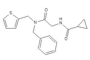 N-[2-[benzyl(2-thenyl)amino]-2-keto-ethyl]cyclopropanecarboxamide