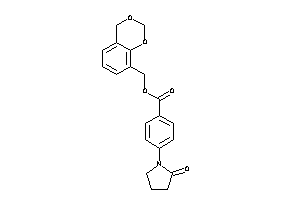 4-(2-ketopyrrolidino)benzoic Acid 4H-1,3-benzodioxin-8-ylmethyl Ester