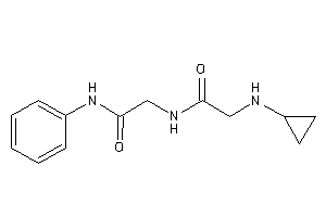 N-(2-anilino-2-keto-ethyl)-2-(cyclopropylamino)acetamide