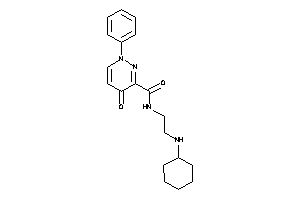 N-[2-(cyclohexylamino)ethyl]-4-keto-1-phenyl-pyridazine-3-carboxamide